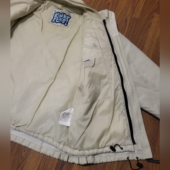 Vintage Ripzone Powder Room Snowboard Jacket Medium Snowboard Ski Coat C73 - Picture 7 of 10